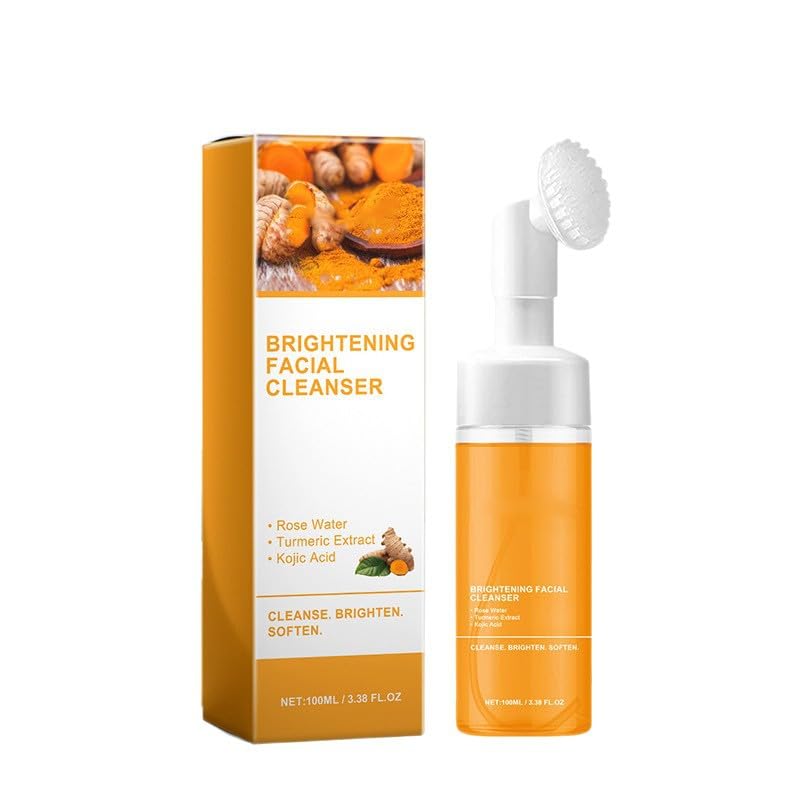 GHTPJ front packaging showing turmeric face wash benefits
