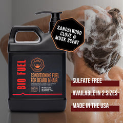 GIBS Bio Fuel creamy texture close-up demonstrating smooth conditioning slip