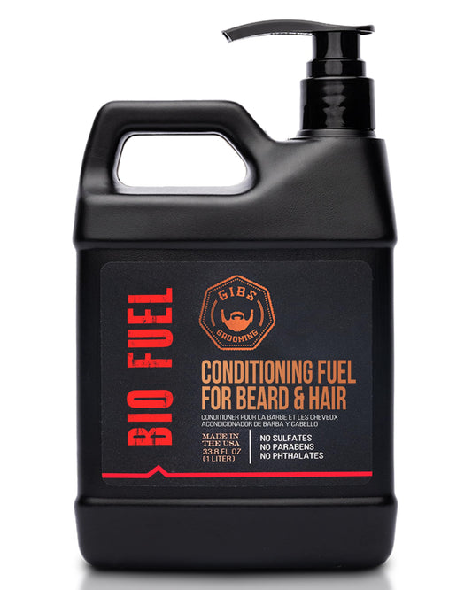 GIBS Bio Fuel front bottle showing label and size for easy identification