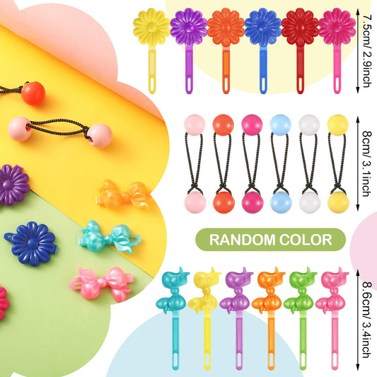 Giegxin close-up of bead hair tie texture for secure elastic hold