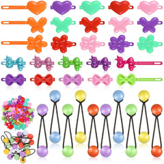 Giegxin front view of the 60-piece colorful accessory set showing variety and quantity