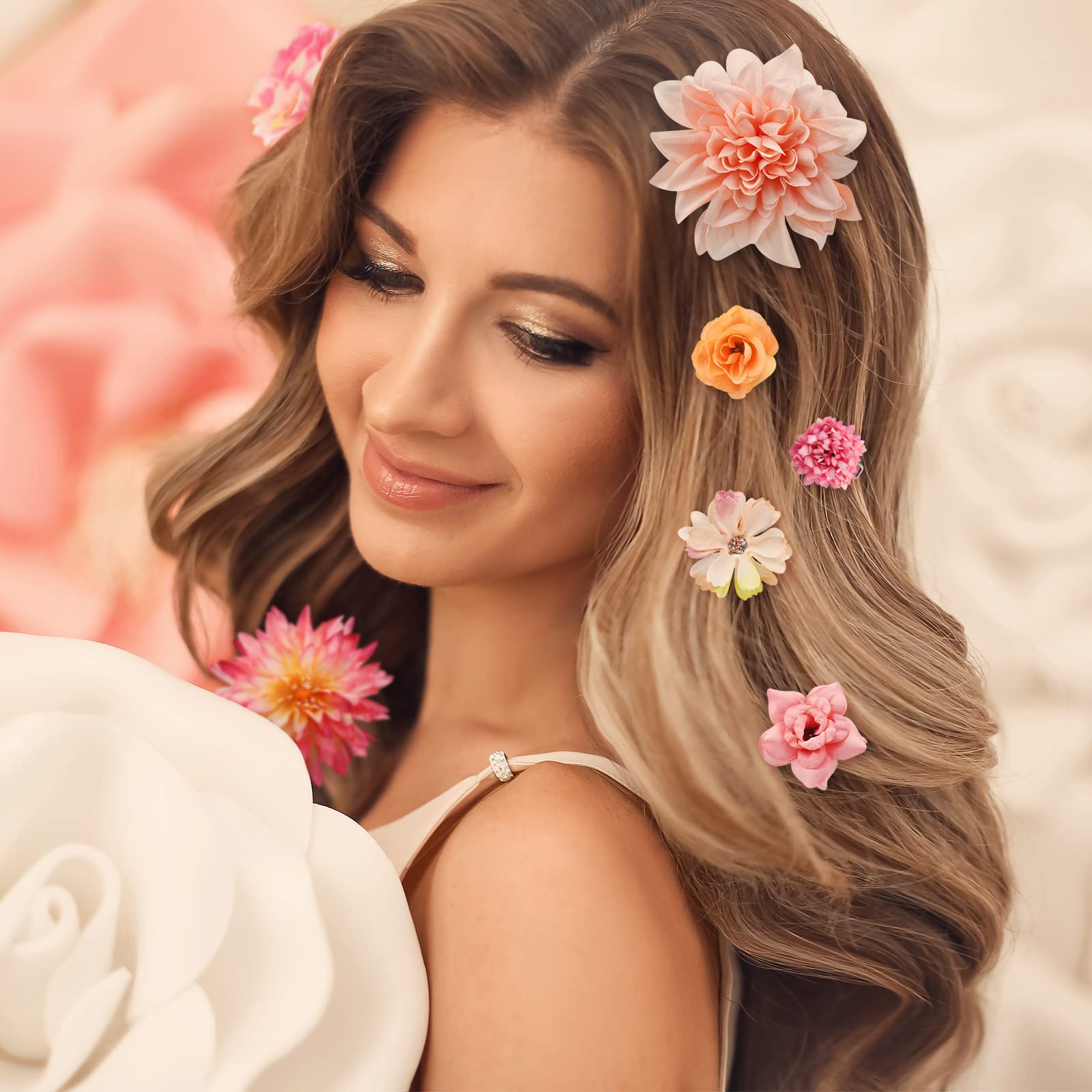 Giesiery side claw clip in hair, adds instant boho charm