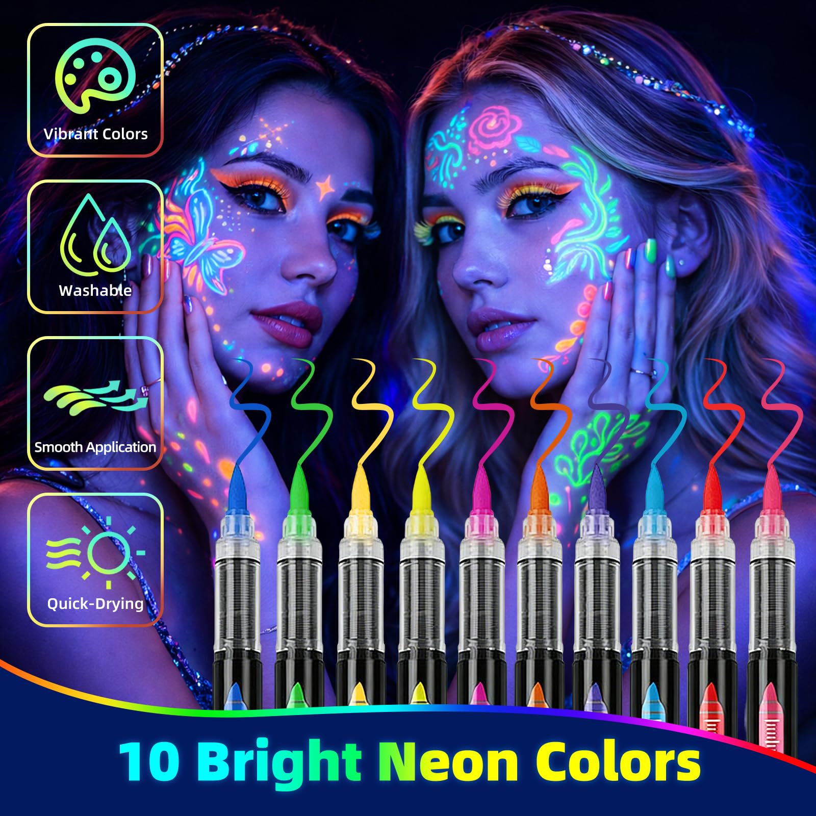 GIFTMISSU marker tips close-up showing fine tips for precise skin detailing