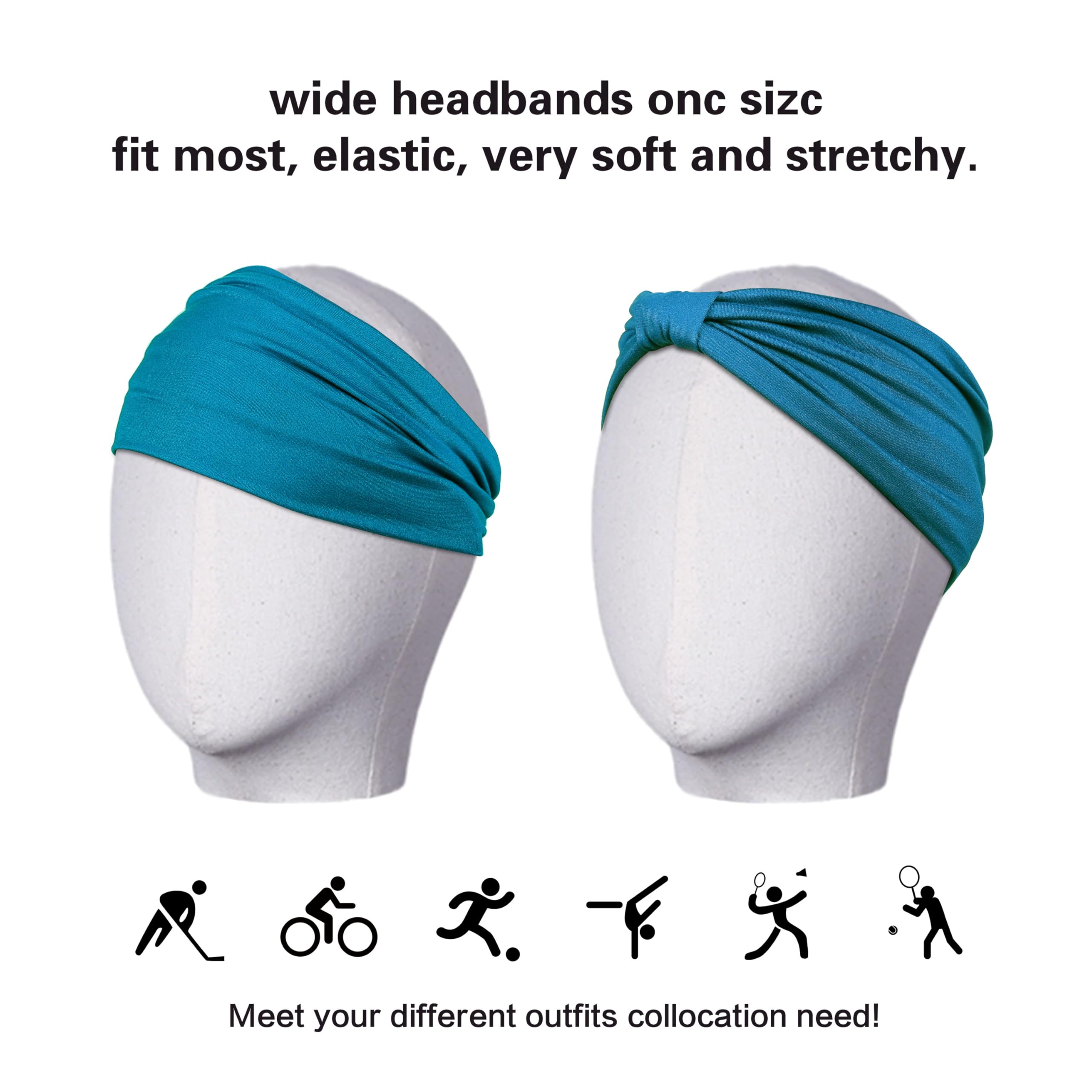 GiLi headband on hand for scale showing 5.5-inch width and full-coverage benefit