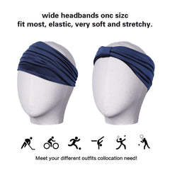 GiLi headband beside ruler showing 5.5-inch width for coverage benefit