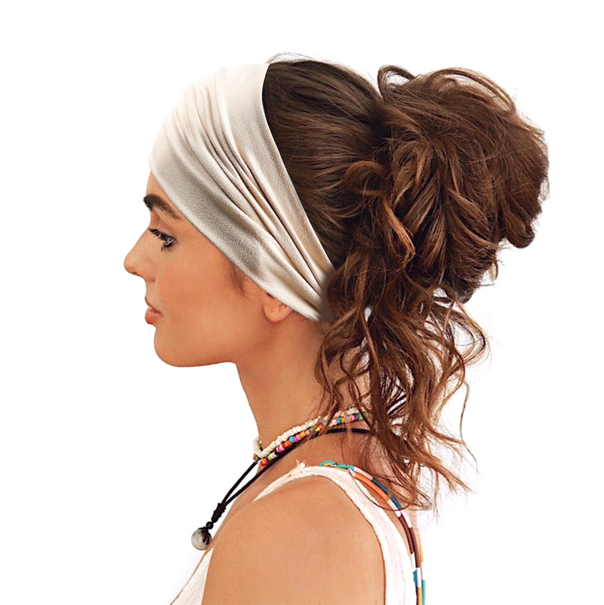 GiLi worn during yoga demonstrating secure non-slip hold and sweat control