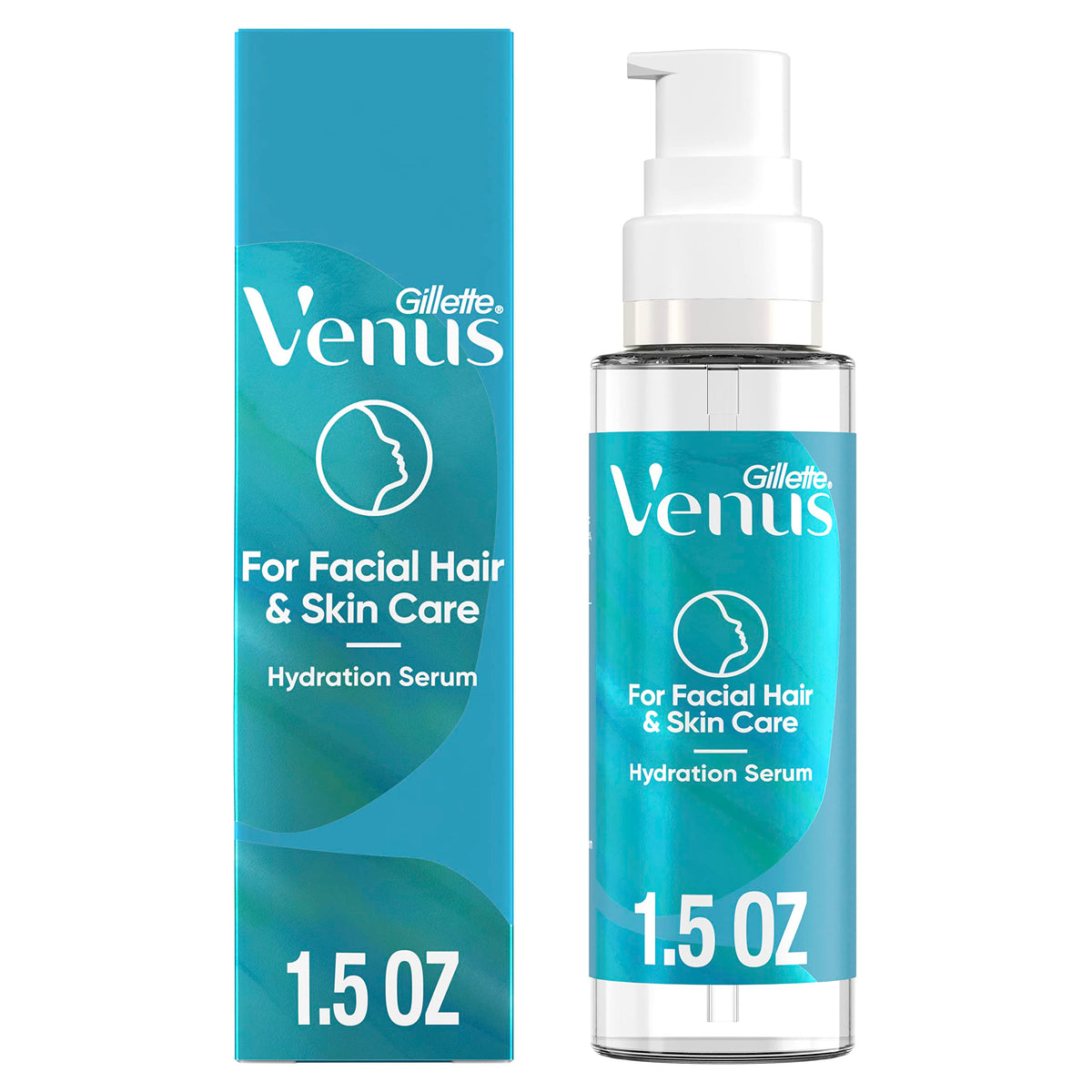 Gillette Venus front bottle for quick-identification and easy use benefit
