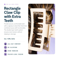 GIMME Beauty close-up of double teeth pattern highlighting secure non-slip grip