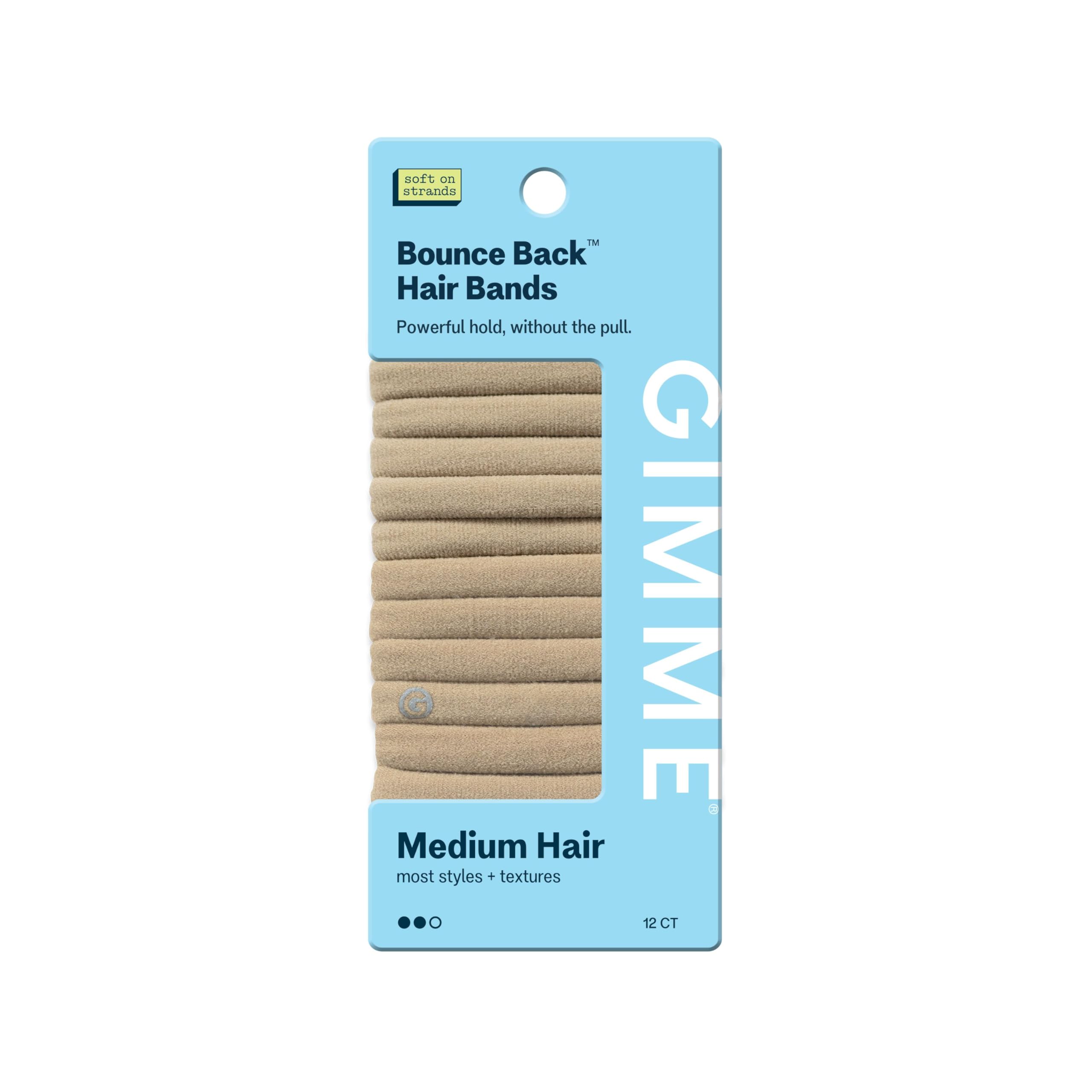 GIMME blonde pack front view showing 12 bands and discreet color benefit