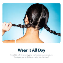 GIMME band securing an adult braid for tidy finish and reduced breakage