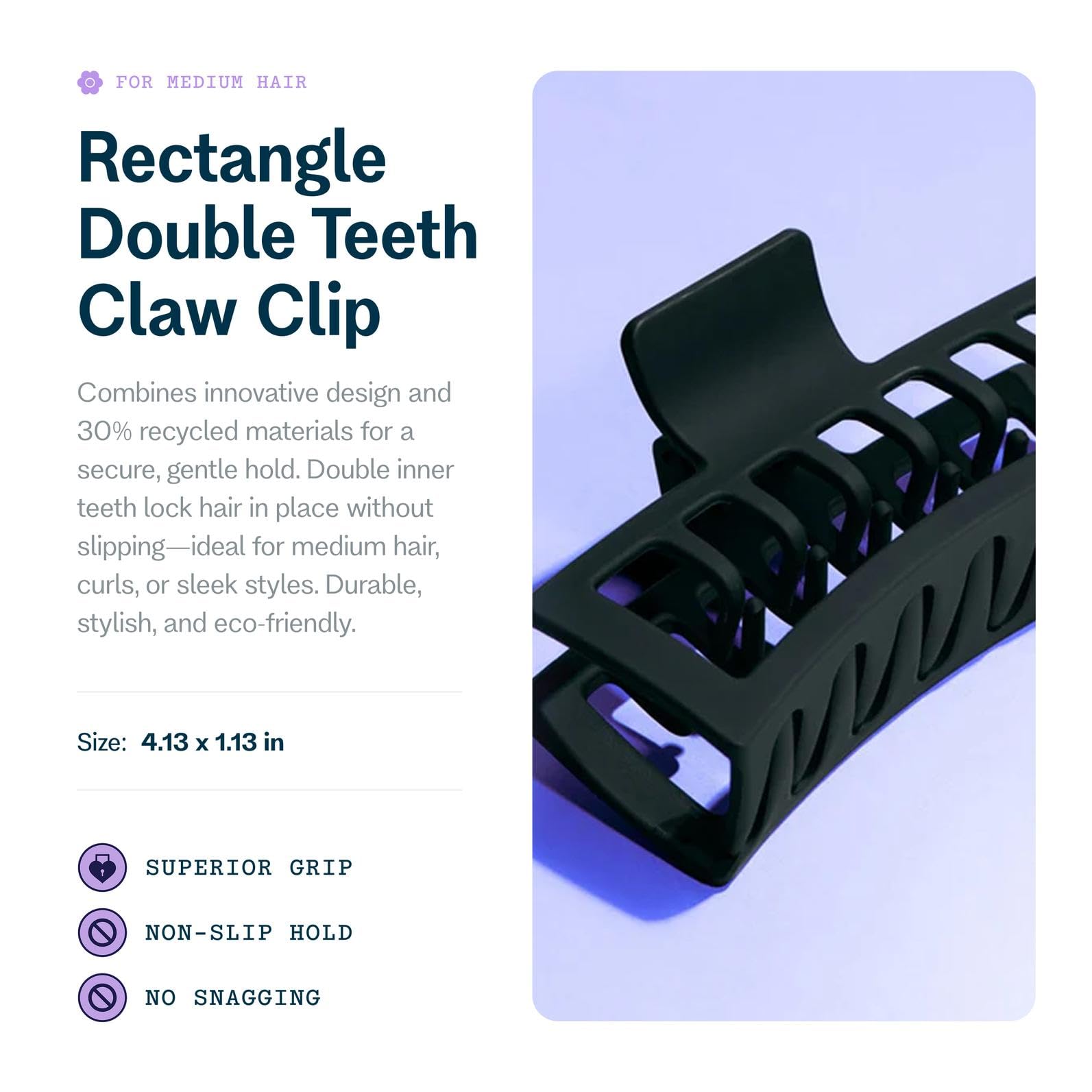 GIMME close-up of double inner teeth highlighting extra grip benefit