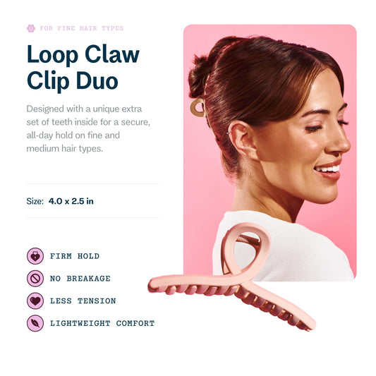 GIMME close-up of smooth rounded teeth preventing snags and protecting strands