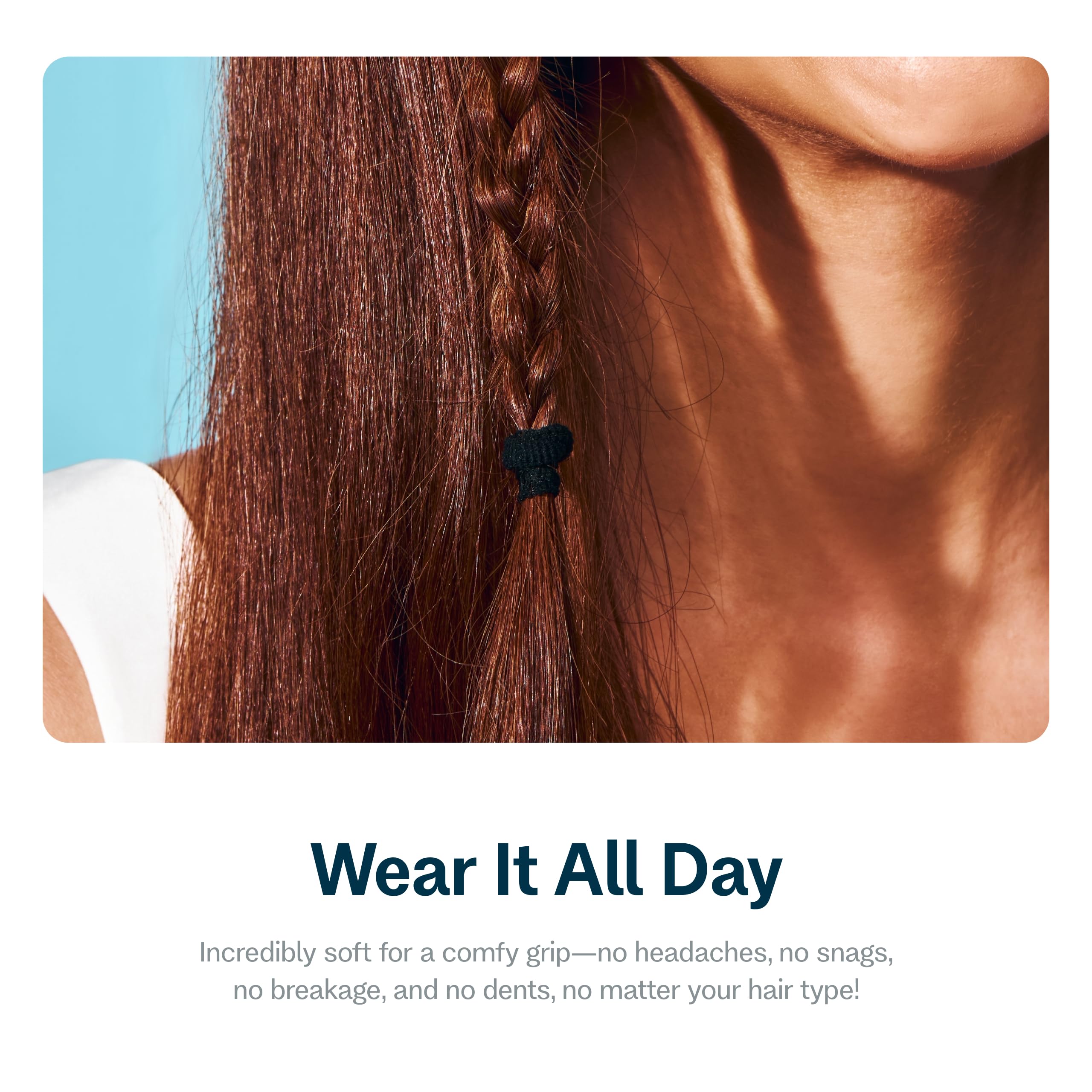 GIMME band beside a coin showing compact size for precise braid finishes