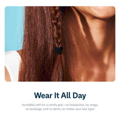 GIMME band beside a coin for scale showing compact size and subtle, discreet profile