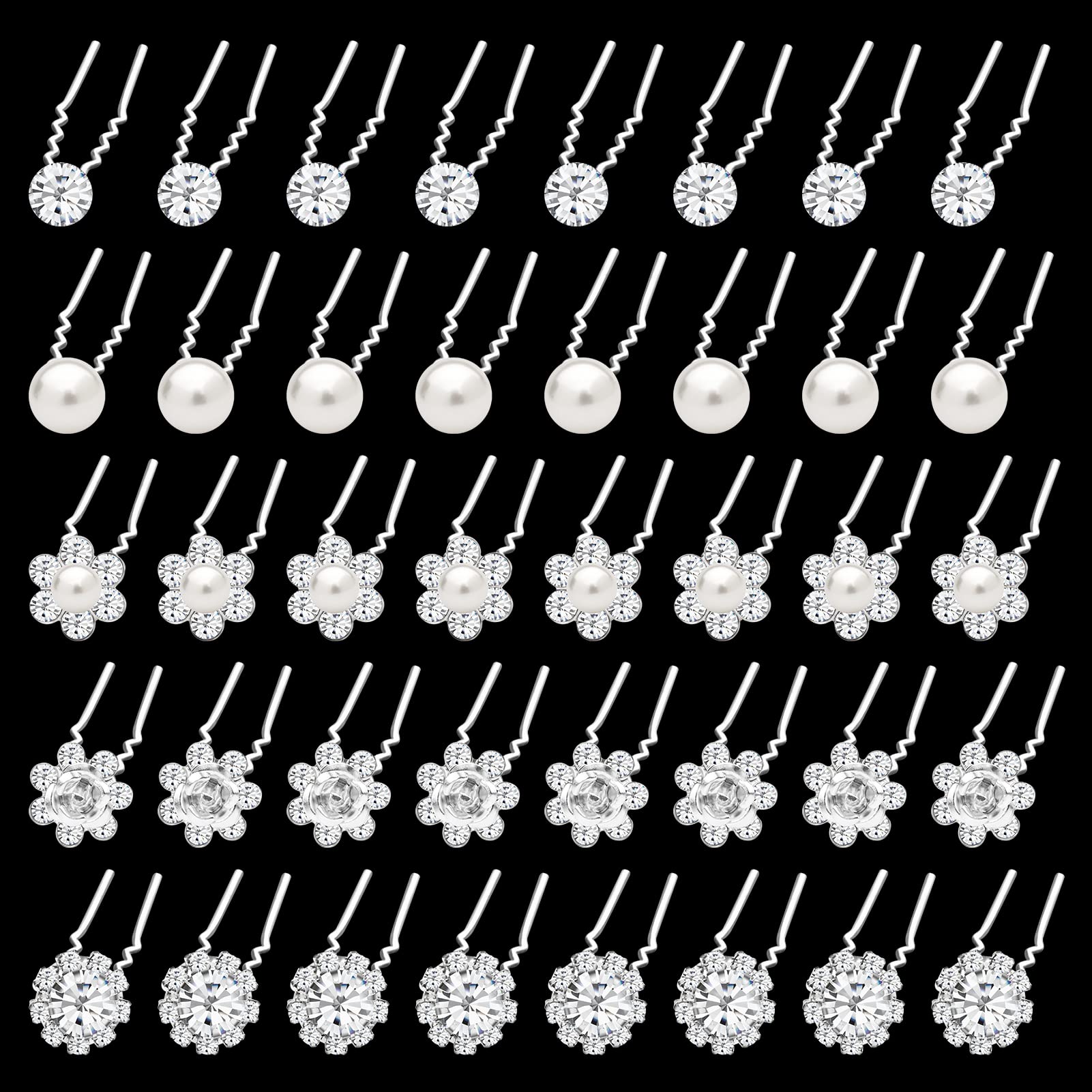 Gingbiss close-up of faux pearl and rhinestone detail highlighting delicate shine and craftsmanship