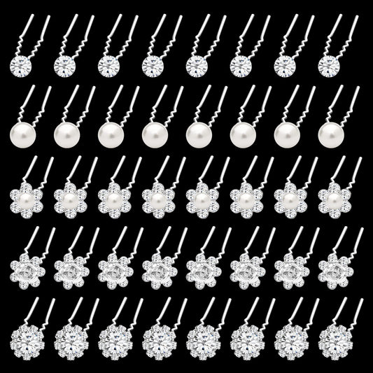 Gingbiss close-up of faux pearl and rhinestone detail highlighting delicate shine and craftsmanship
