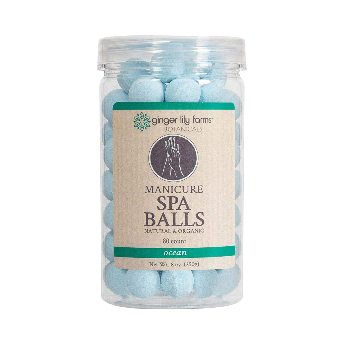 Ginger Lily Farms front packaging showing jar and product benefits