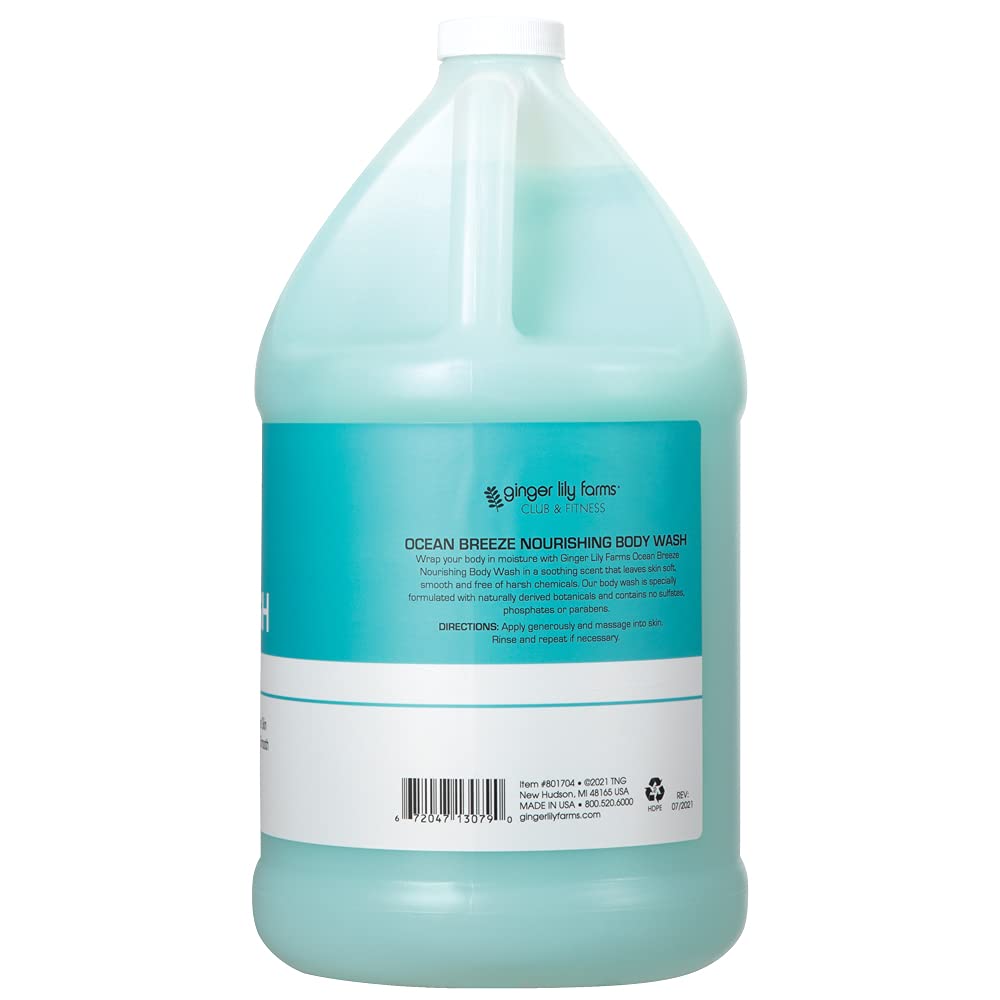 Ginger Lily Farms creamy lather closeup demonstrates gentle cleansing