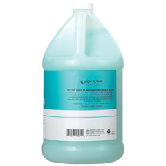 Ginger Lily Farms creamy lather closeup demonstrates gentle cleansing