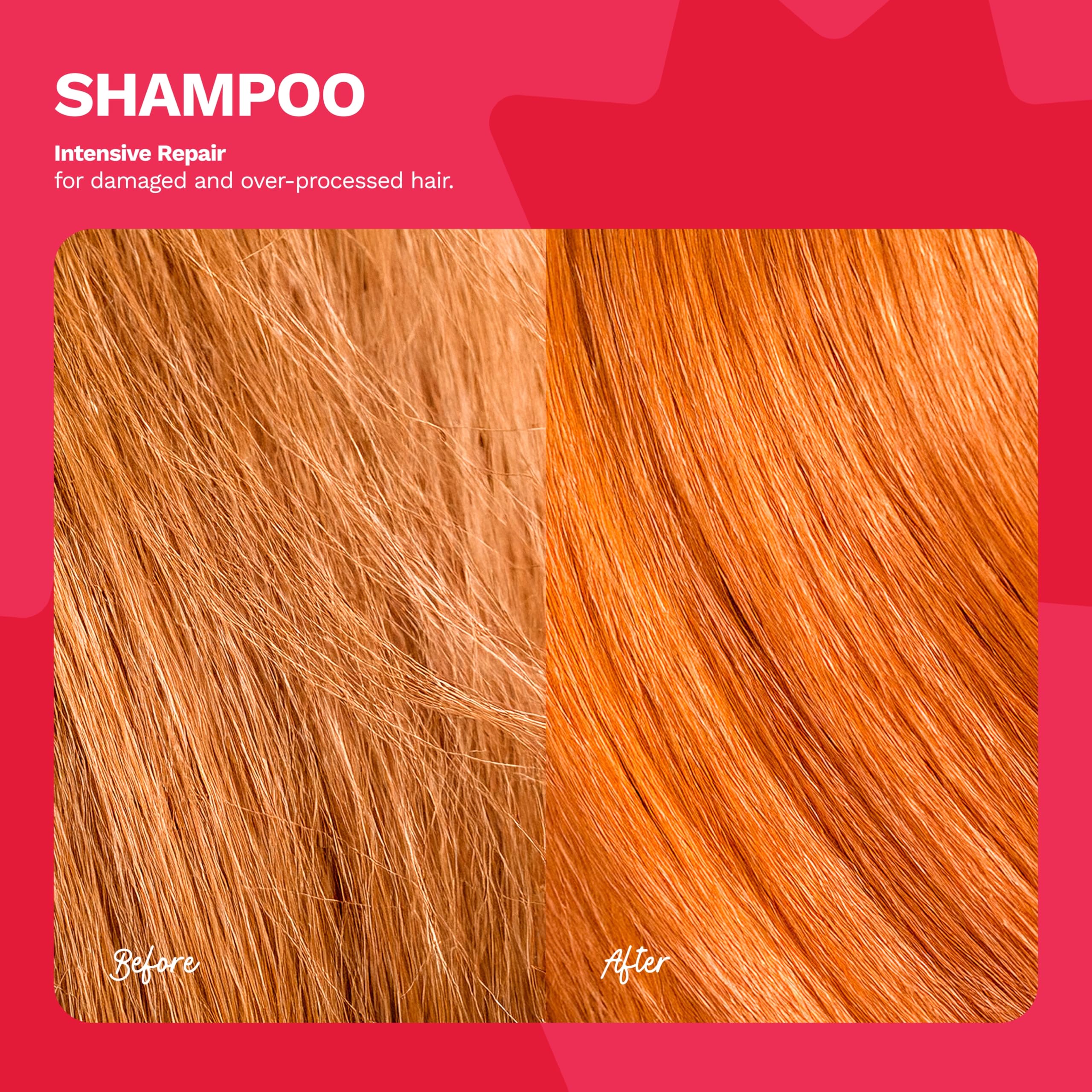 Ginger Milk Natural Care shampoo texture in hand emphasizing smooth hydrating lather