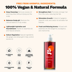 Ginger Milk ingredient label highlighting ginger and vitamins