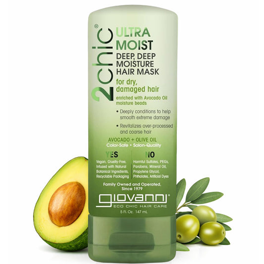 GIOVANNI 2chic front packaging showing creamy mask and hydrating benefits