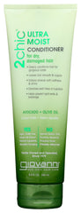GIOVANNI front packaging showing bottle and brand benefit