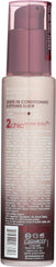 GIOVANNI close-up of pump and product label for easy dispensing