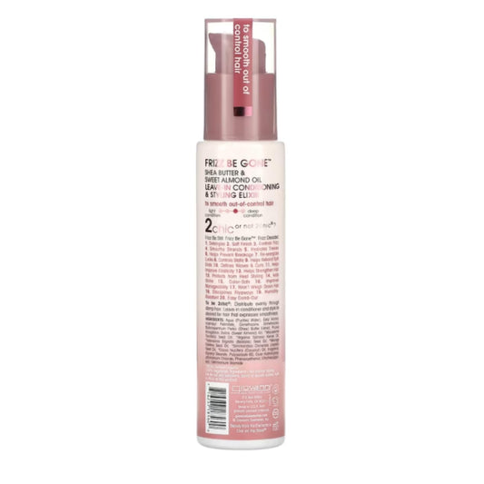 GIOVANNI pump nozzle detail emphasizing easy dispensing and mess-free application
