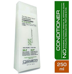 GIOVANNI close-up of conditioner texture showing creamy, lightweight feel