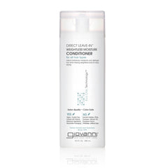 GIOVANNI front bottle view showing product and benefit of lightweight moisture