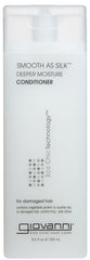 GIOVANNI front bottle showing label and size, promotes silky moisture