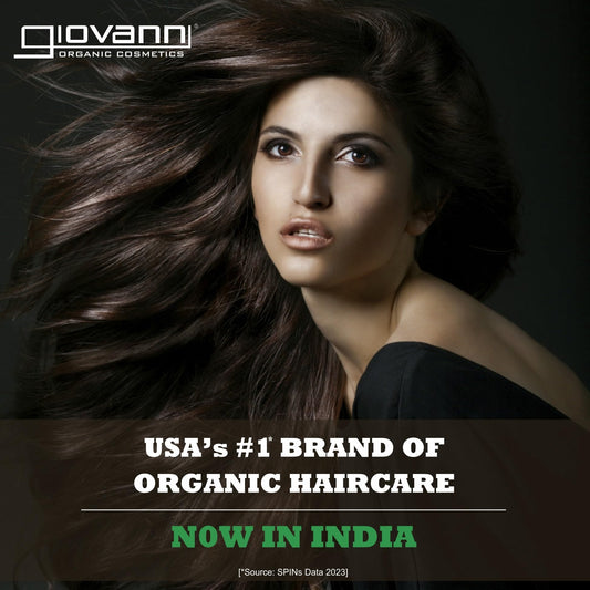 GIOVANNI shampoo dispensing from pump demonstrating easy application benefit