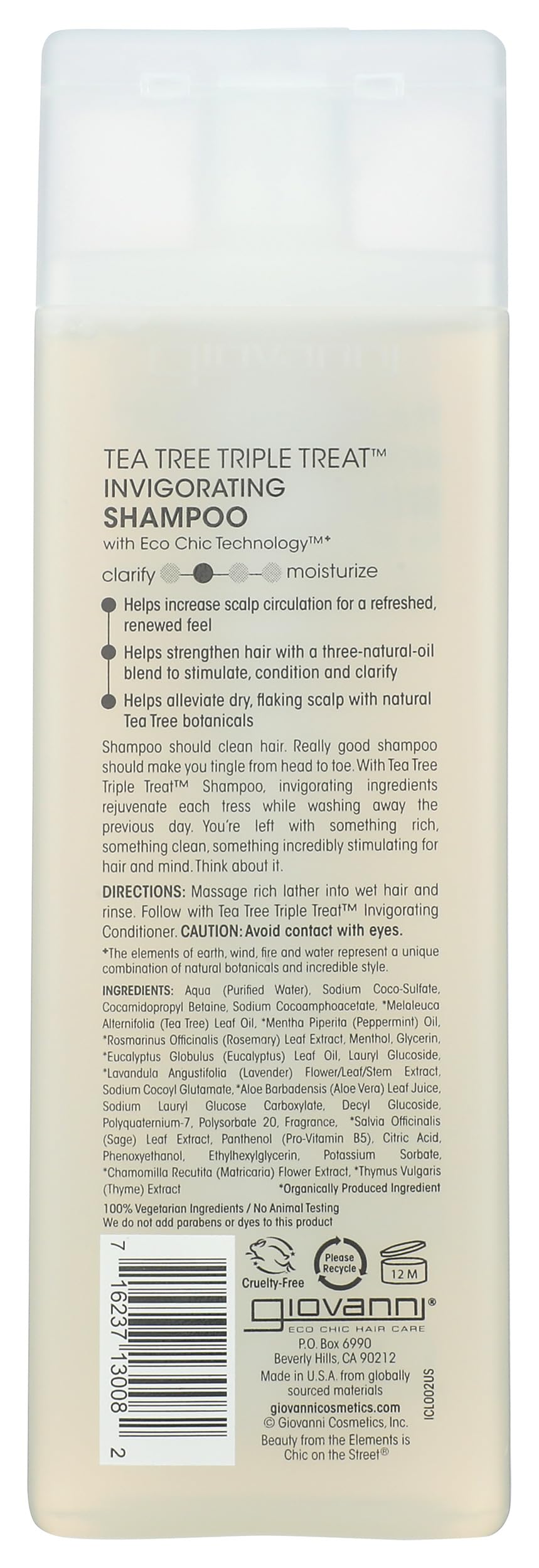 GIOVANNI close-up pump dispensing product for easy application benefit