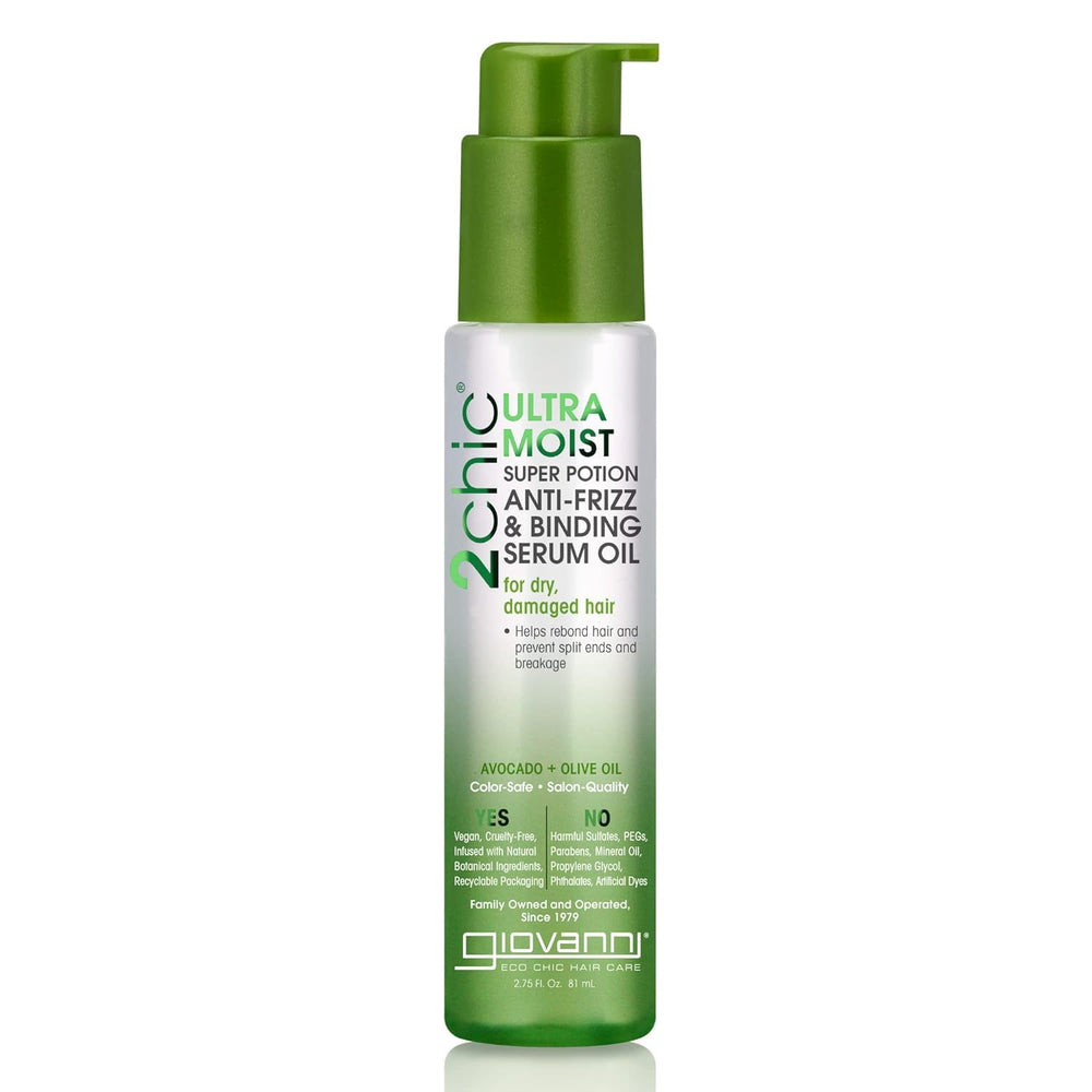 GIOVANNI front bottle shot showing compact travel-friendly serum