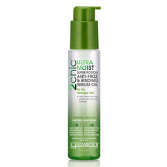 GIOVANNI front bottle shot showing compact travel-friendly serum