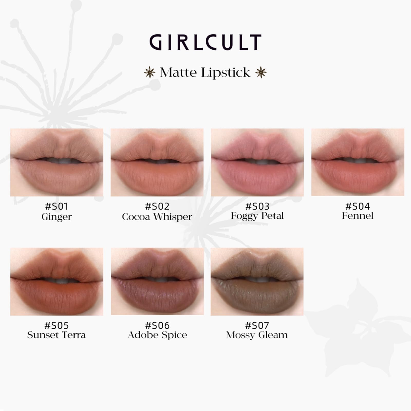GIRLCULT label close-up displaying product details and ingredient clarity