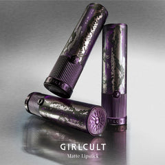 GIRLCULT packaging detail with logo showing premium presentation benefit