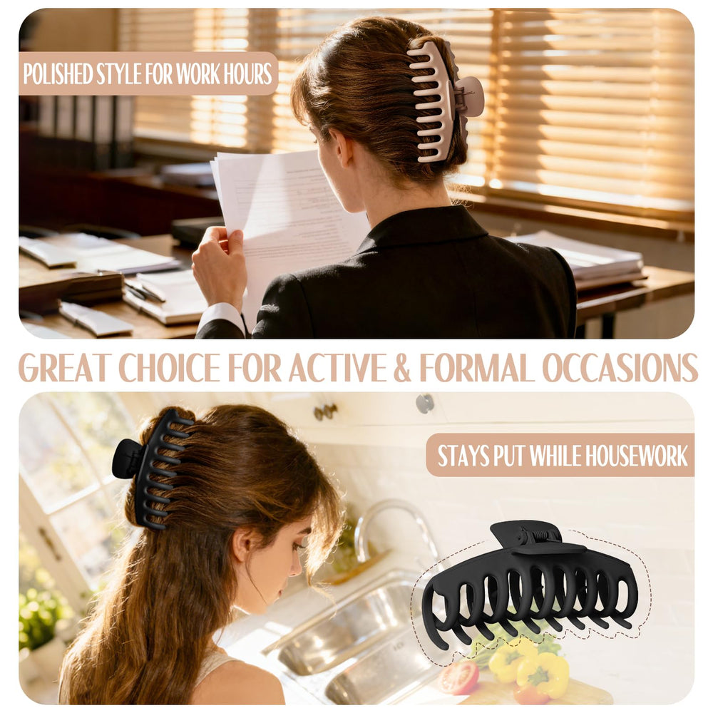 GIRLOLIIAR flat clip side profile on model demonstrating comfortable lay-flat benefit