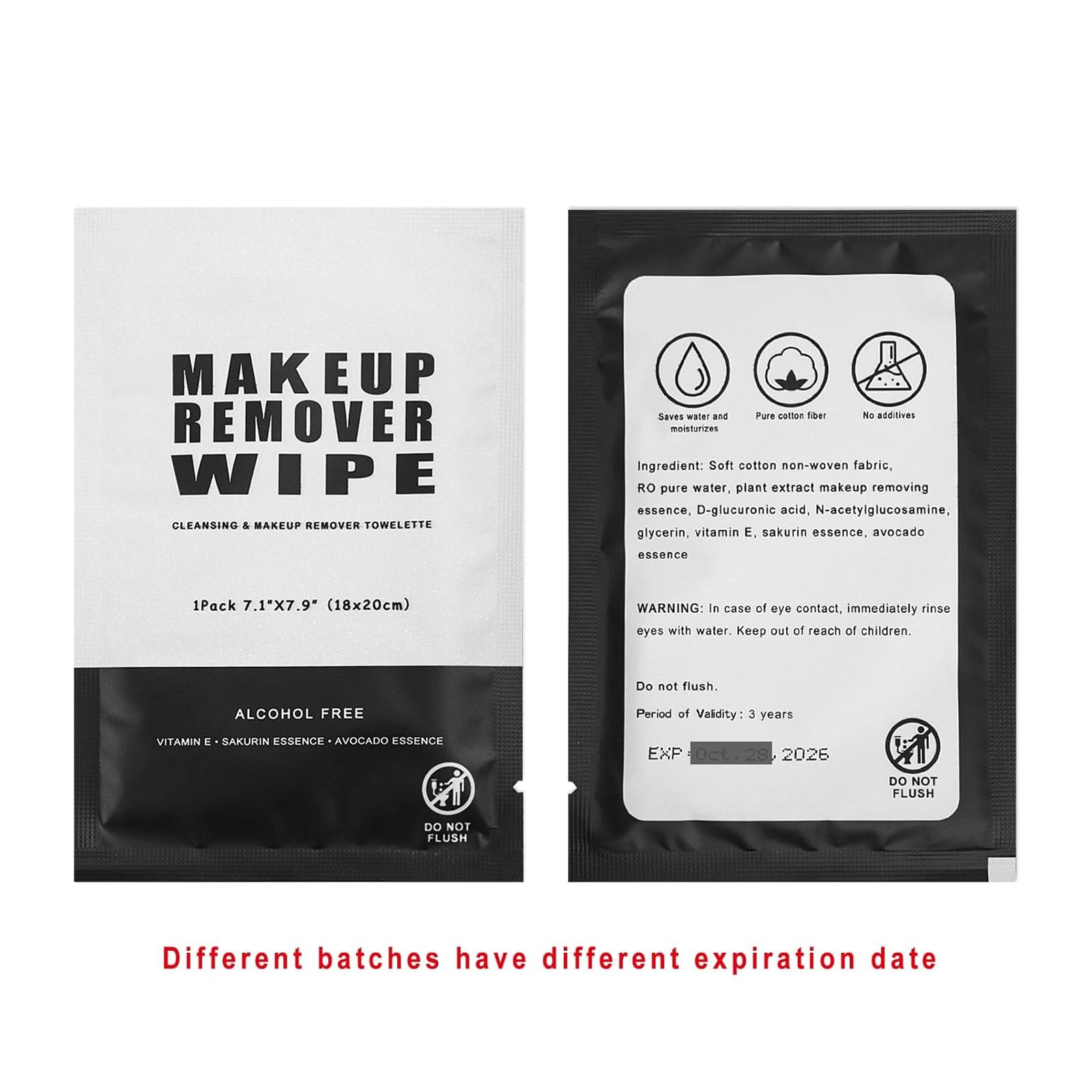 Gisdo used wipe in bin illustrating hygienic single-use disposal