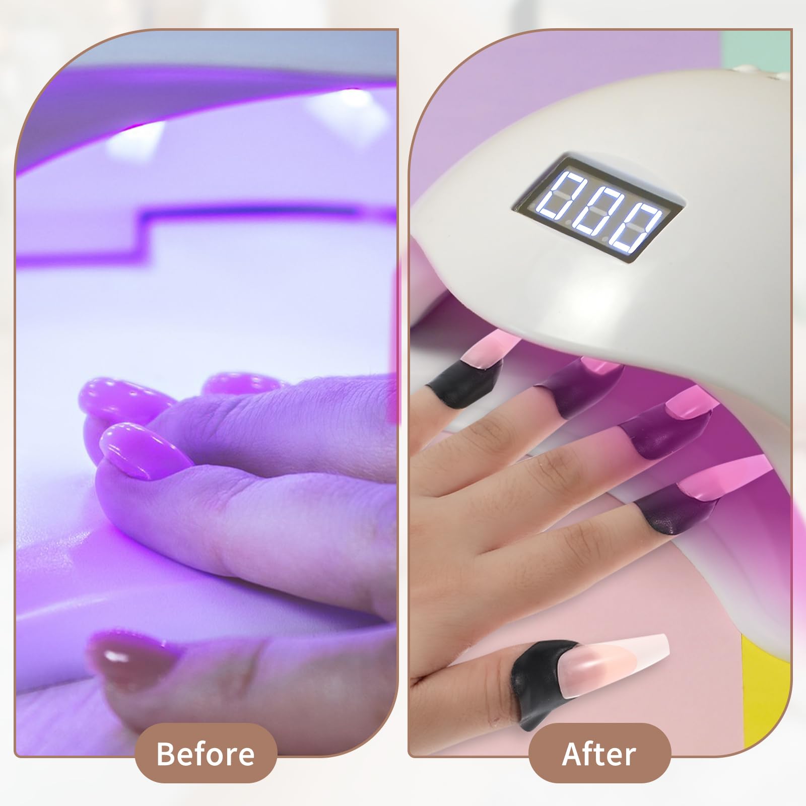 Gjinxi in-use applying polish showing spill protection for cleaner results