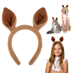 Gjinxi kangaroo headband in bathroom lifestyle setting for daily use