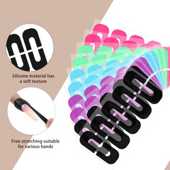 Gjinxi silicone texture detail highlighting soft stretchable material for comfort