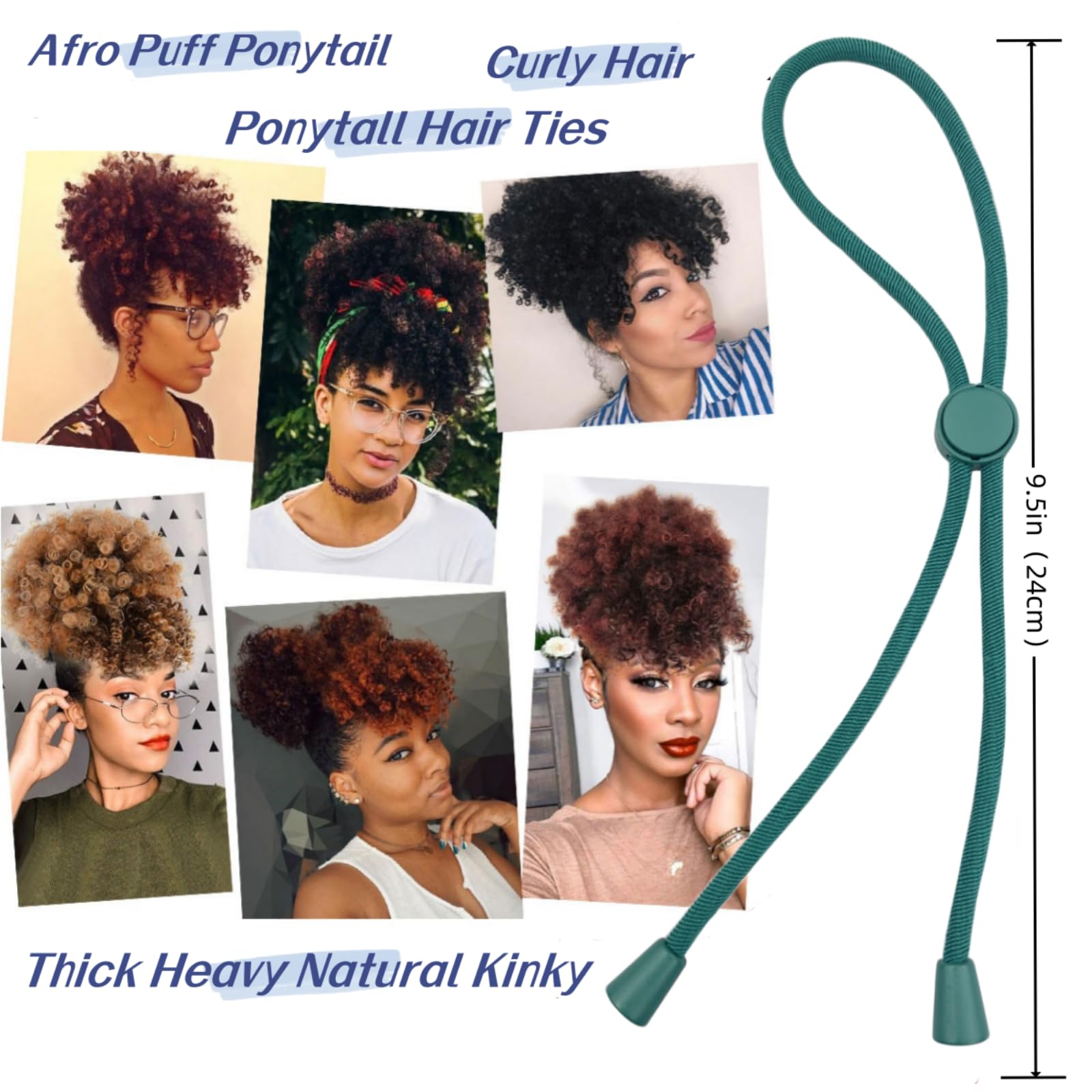 GJRR hair tie worn as a wrist bracelet showing convenience and stylish storage benefit