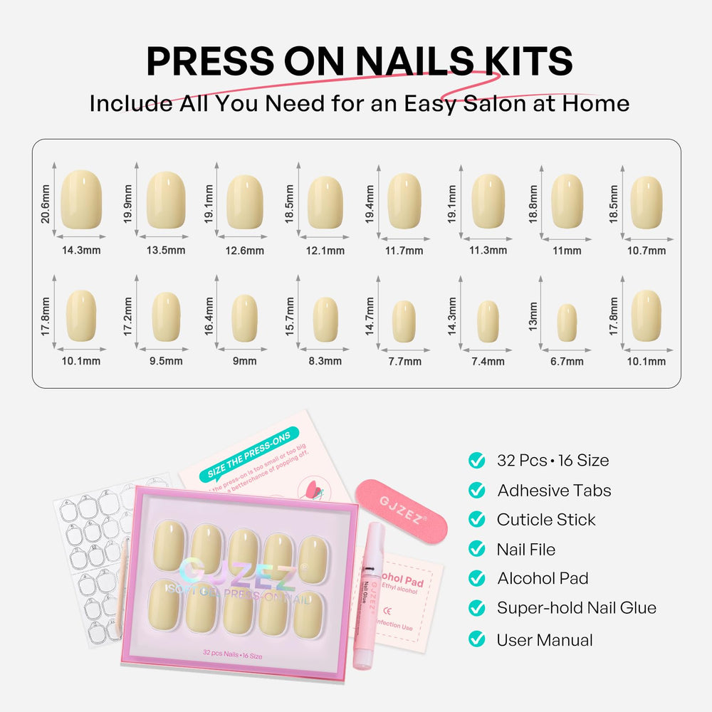 GJZEZ application demo on hand illustrating quick at-home manicure