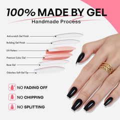 GJZEZ double-sided file and cuticle stick closeup for precise shaping