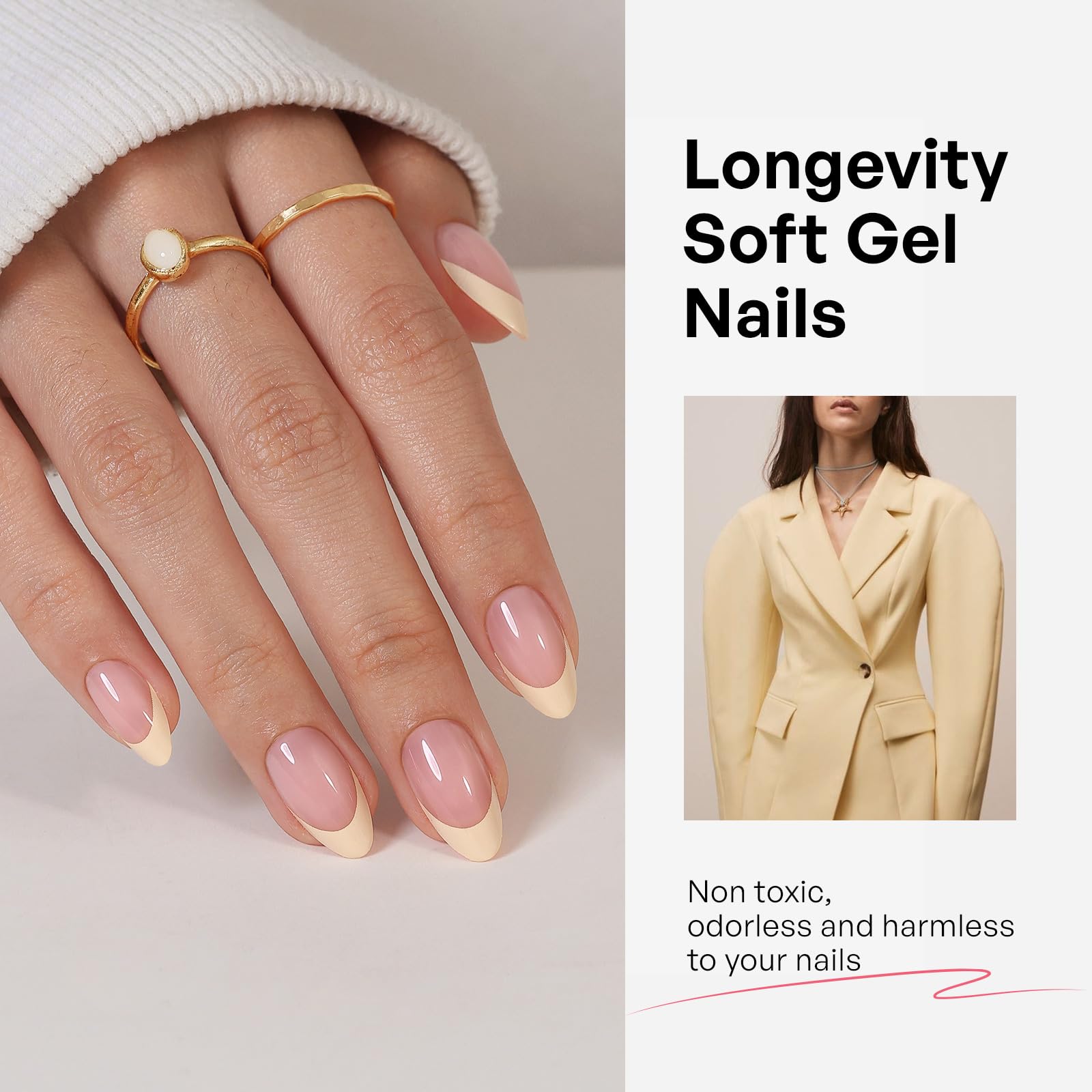 GJZEZ nails neatly arranged in storage box for organized reuse