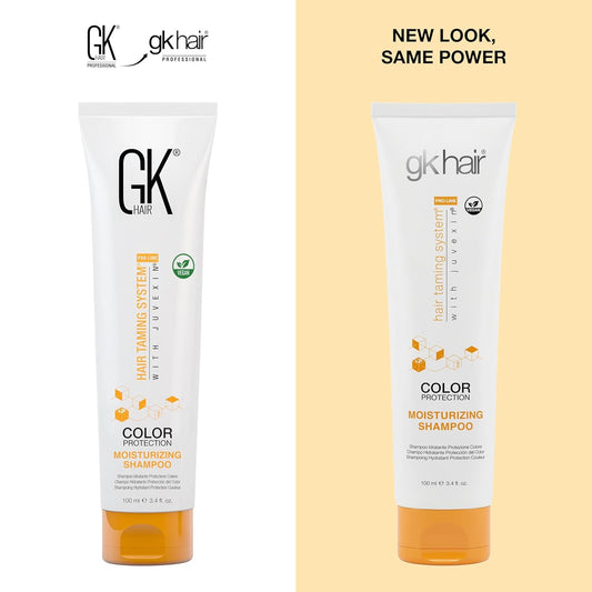GK HAIR back label ingredients and directions for clear usage guidance