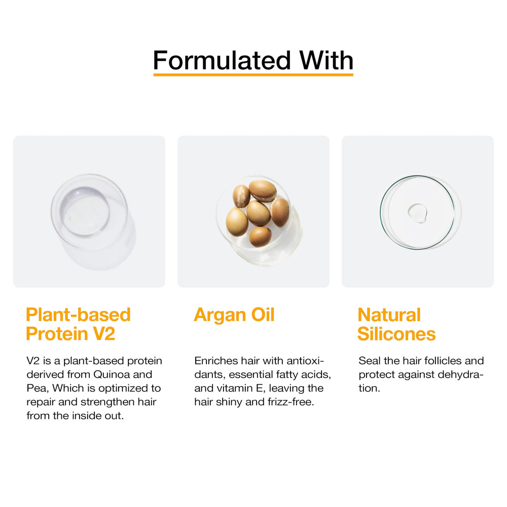 GK HAIR close-up of argan oil droplet highlighting nourishment