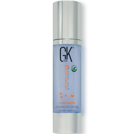GK HAIR front bottle shot showing packaging and benefits